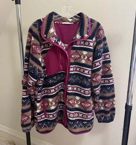 Staccato Fleece Snap-Front Jacket