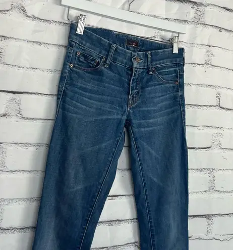 Mother The Looker Moontide Skinny Jeans Mid