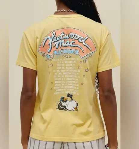 Daydreamer 🆕 | FLEETWOOD MAC 1978 U.S. TOUR TEE | YELLOW BLOOM | SIZE: SMALL