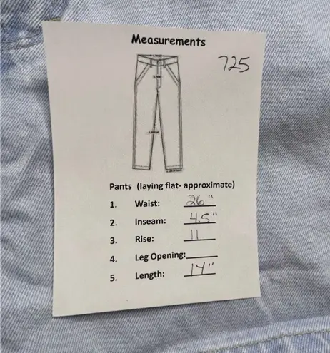 Urban Bliss Women's High Rise Denim Shorts Light Wash Blue Size 4 Casual Summer