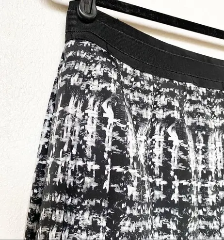 Max & Co. Pleated Gonna Jupe Falda Rock Etek Skirt Size Large Black