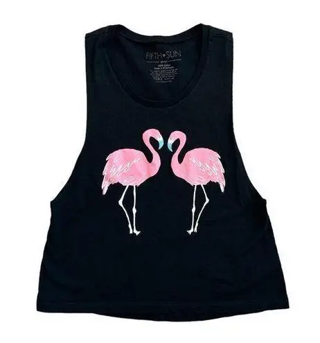 Fifth Sun Flamingo Muscle Tank Top