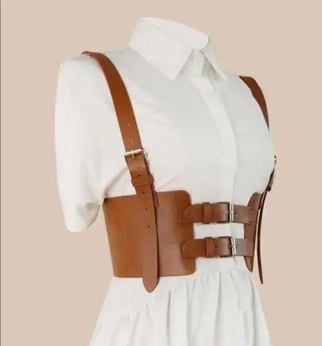 Underbust Suspender Harness Belt New