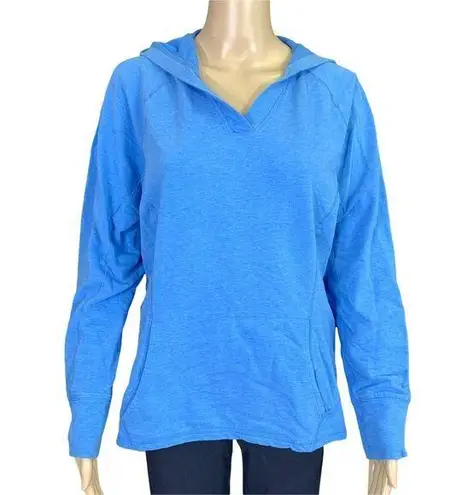 Gander mountain Guide Series Womens Hooded Sweatshirt Hoodie Pullover Long Sleeve Blue Large