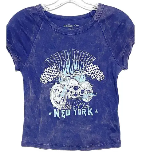 Rebellious One Shirt XS Road Race Motor Club New York Motorcycle Bikercore Punk