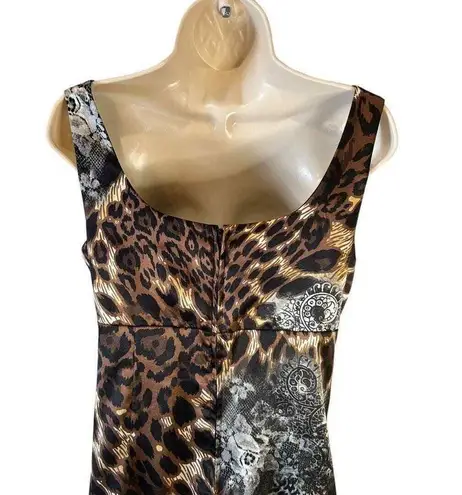 Bisou Bisou ‎ Leopard Print Dress 6