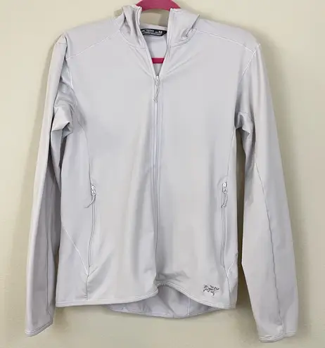 ARC'TERYX Women’s Kyanite LT Full Zip Hoody Fleece Jacket Size Medium Gray