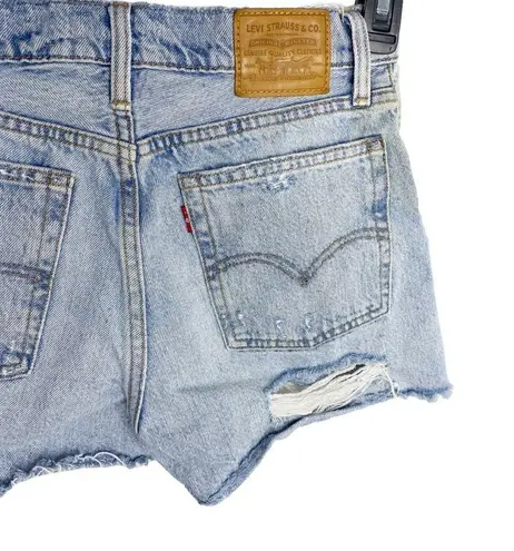 Levi's Levi’s wedgie jean shorts distressed size 27