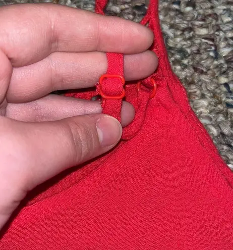 Women’s ambiance apparel red v