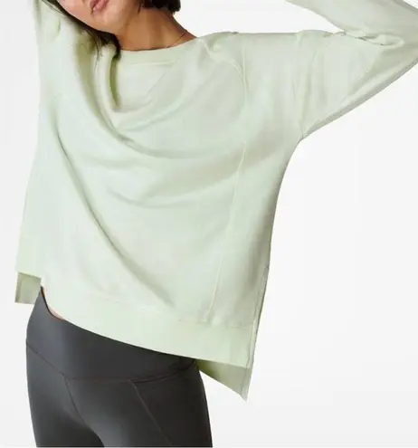 Sweaty Betty After Class Sweatshirt in Glacier Green Size Small
