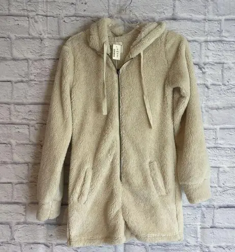 Aeropostale NWT Fleece Cozycore Loungewear Hooded Romper Size Small