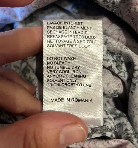 Carven Dress with Lattice Overlay Size 6