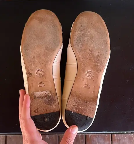 Bally Leather Ballet Flats Size 6.5