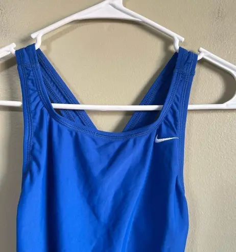 Nike NWT  nx one piece blue swimsuit 6