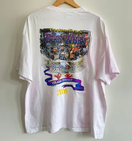 Delta Pro Weight Vintage Y2K Daytona Beach Bike Week Main Street 2006 T-shirt Sz 2X