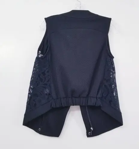Mossimo Lace Moto Vest Size XS