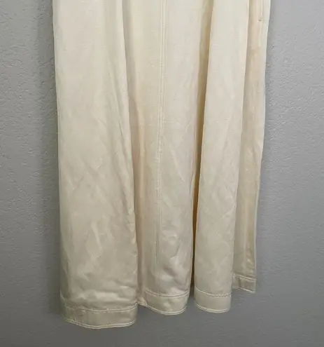 Nwt REBECCA VALLANCE Aimee Midi Dress Ivory 12 White