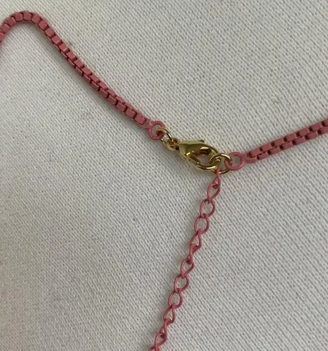 Sheila Fajl Painted Pipa Chain in Pink