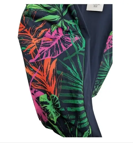 Lady Hagen Patterned Sleeveless Athletic Top Zip NWT Size M