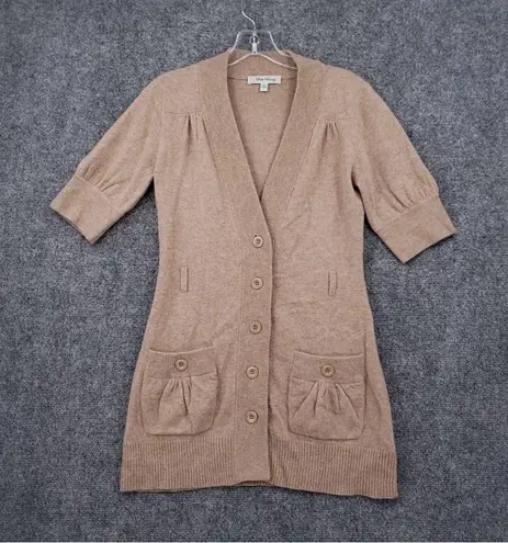 Beth Bowley 100% Cashmere Cardigan Dress with Pockets