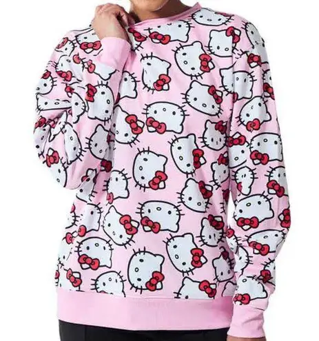 Sanrio Hello Kitty Crewneck Sweatshirt Small White