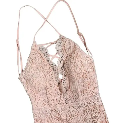 Miss Avenue NEW Pink Lace Bodycon Dress Size Small