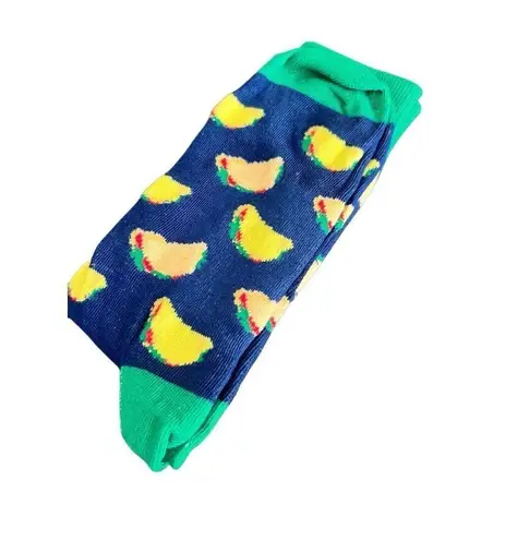 Taco Printed Socks New Men Novelty Dad Gift Size 6