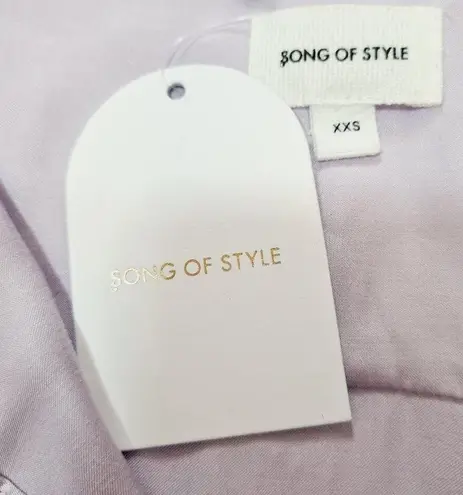 Song of Style Quinn Mini Dress in Lavender XXS Purple
