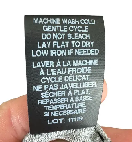 Urbanology Pure Essence Japanese Print Cowl Neck Long Sleeve Pullover Size S