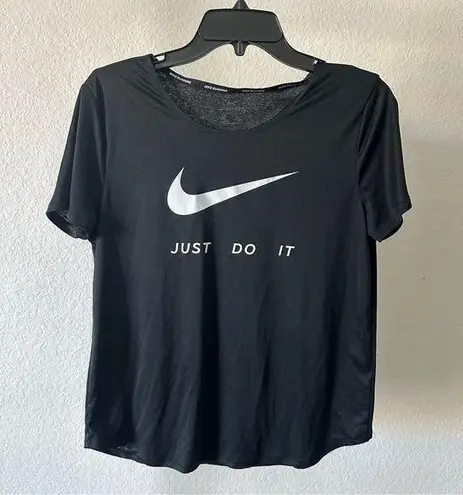 Nike  DRI-FIT Running Shirt black Medium