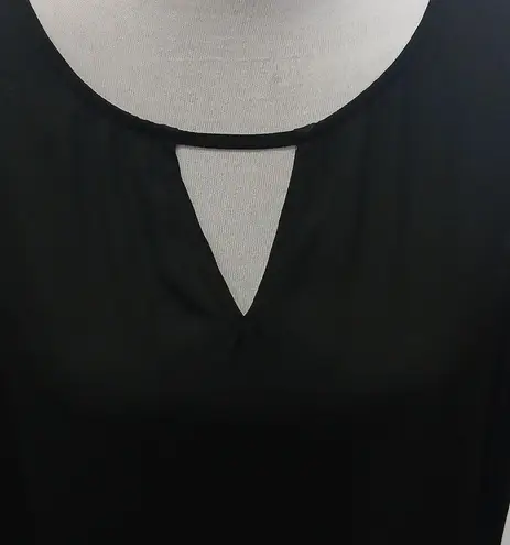 Paper Moon black lace sheer top size XXL