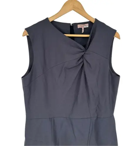 Rebecca Taylor NYC Tailored Garbine Suiting Dress in Grey size 14 Professional