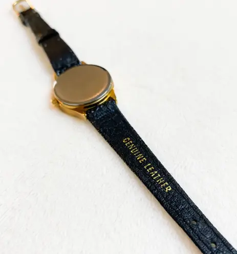 Hershey’s Chocolate RARE Vintage Hersheys Chocolate Gold Leather Watch