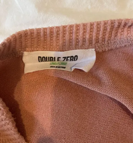 Double Zero Pink Sweater