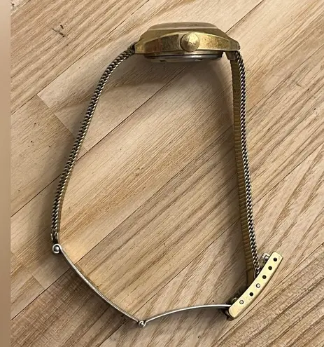 Hamilton Watch Electronic Vintage RARE 10KT Gold Plated Case and Mesh Bracelet