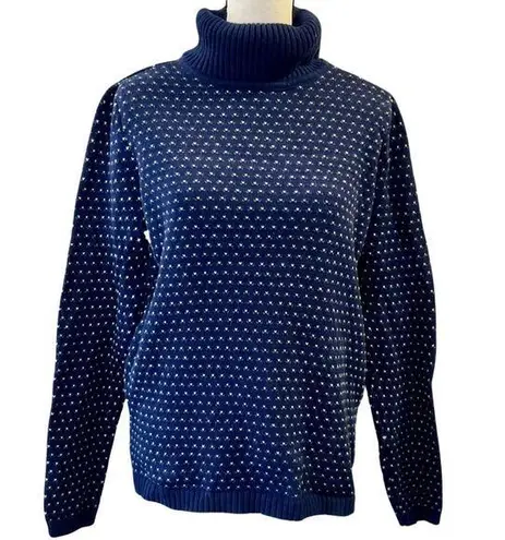 Karen Scott Women's Knit Cowl Neck Sweater Size L