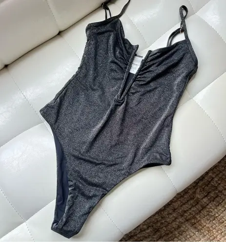 L Space  Black One Piece Swimsuit