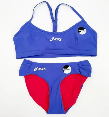 ASICS  Beach Volleyball Bikini Set Size Large NEW Reversible UPF Protection NWOT - Image 1
