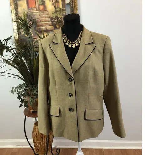 Le Suit Women Blazer Jacket Women's 16 Office Wear Single Breasted Notch Lapel