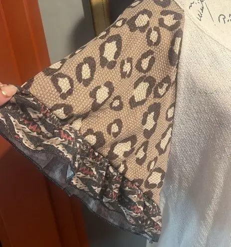 Ces Femmes Ruffle Sleeve Loose