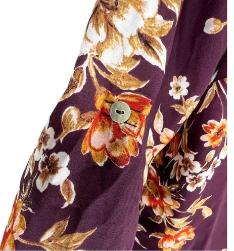 Daniel Rainn NWT  Koda Split Neck Floral Blouse MP