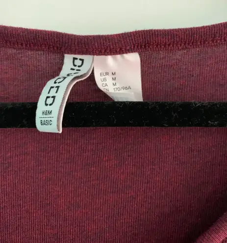H&M Divided Long Sleeve Crop Top