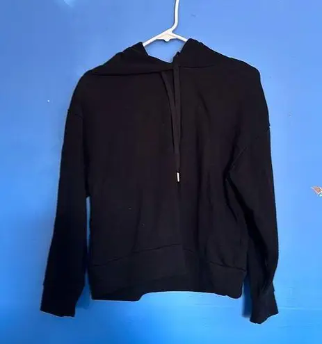 Banana Republic Black Pullover Hoodie Size Small