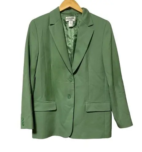 Pendleton Vintage  100% Virgin Wool Blazer Women’s Size 10 Green