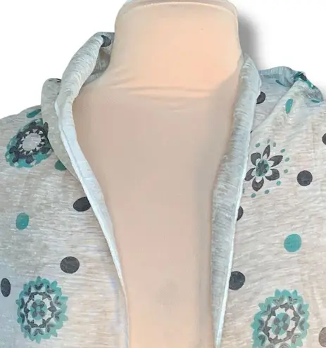 None Sheer Scarf Boho Floral Polka Dot Wrap Tan Green Versatile Beach Sarong Cover Up