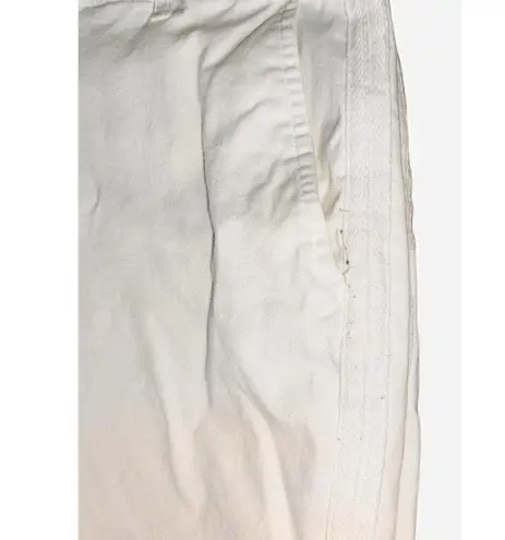 Lauren Ralph Lauren Sz 14P Chino Style Pants Preppy Classic Resort Wear White