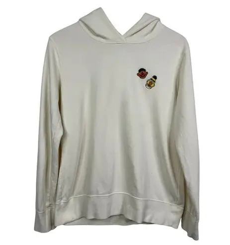 KAWS x Uniqlo x Sesame Street XX Sweatshirt Hoodie 2018 Size M Orange Size M