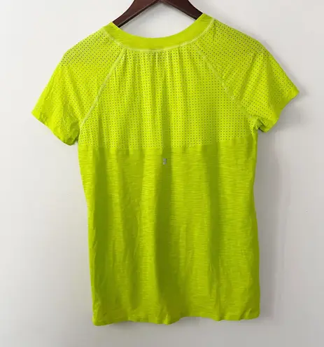 Sweaty Betty Breeze Running T-shirt in Lime Punch Green NEW Size XS MSRP 75$