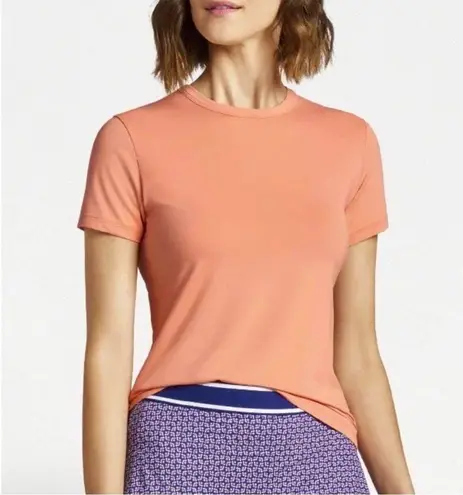 Peter Millar Saffron Orange Coral Tee T-Shirt 50+ Sun Protection Size XL