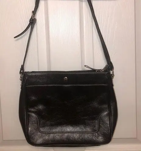 Etienne Aigner Black Cowhide Leather Purse